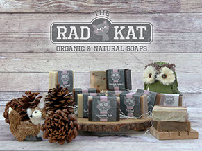 Rad Kat Product Labels and Logo